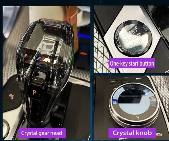 AUTOGP Bmw g11 kristal vites topuzu seti 3 parça 2017 / 2023 - 4