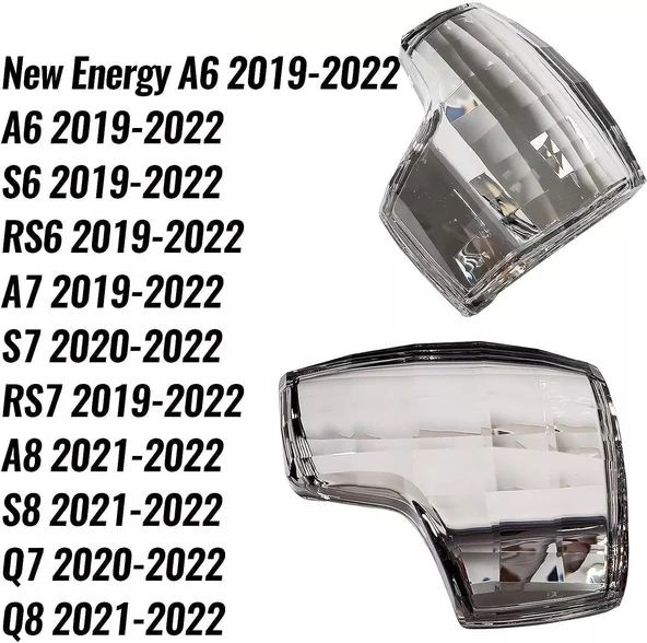 AUTOGP Audi q8 kristal vites topuzu seti 2018+ - 3