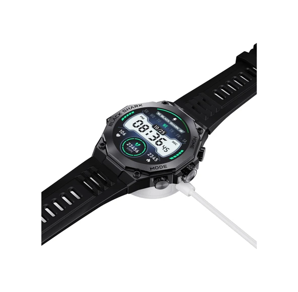 Black Shark S1 Pro Akıllı Saat  ( Black Shark Türkiye Garantili) Siyah - Resim 4