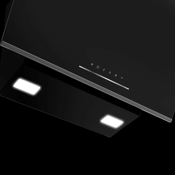 Arçelik ADE 606-2 S Siyah Ankastre Davlumbaz - 4