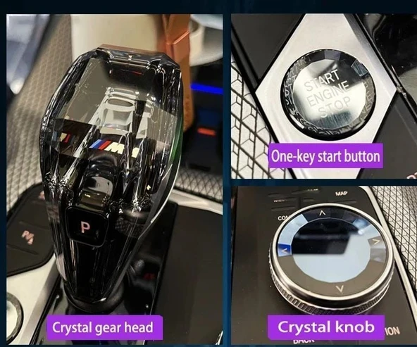 AUTOGP Bmw f30 kristal vites topuzu seti 3 parça 2012 / 2018 - 4