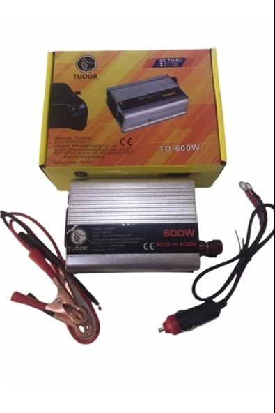 Oto Çakmağından 2-220 Volt Çevirici 600 Watt Üniversal Girişli Sinüs İnverter