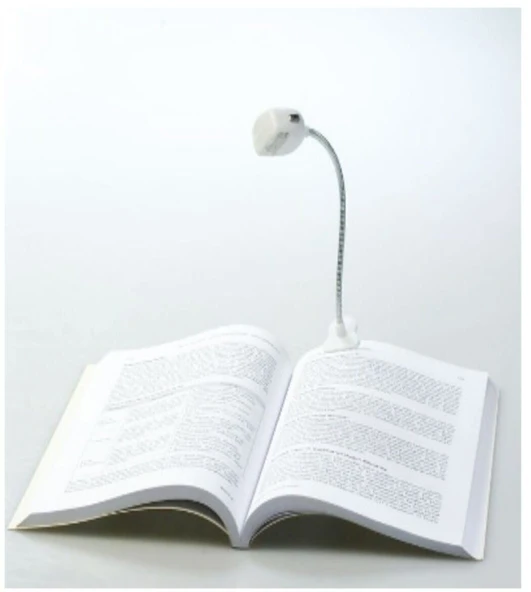 Mandallı Pilli Ledli Kitap Okuma Ve Aydınlatma Lambası - 4