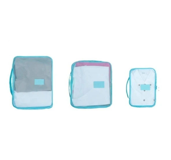 Bebek Anne Hastane Çantası Düzenleyici Organizer 6 Parça Set - 4