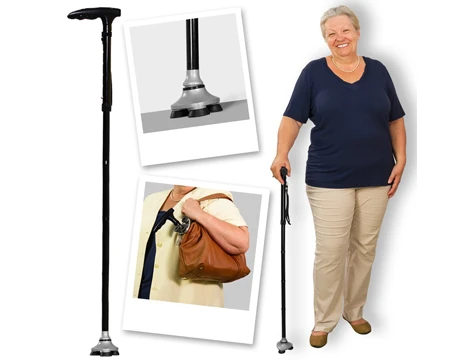 Trusty Cane Güvenilir Katlanabilir Işıklı Baston - 3