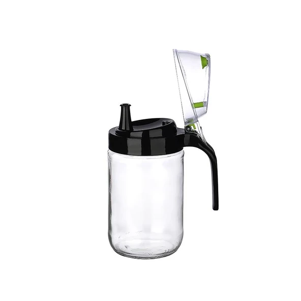 Cam Yağdanlık - Kulplu Sirkelik Sosluk 660ML - 3
