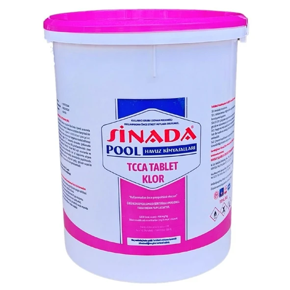 Sinada %90 Tablet Klor 20 kg - %90 Chlorine Tablets-ToptancıyızBiz ürün görseli