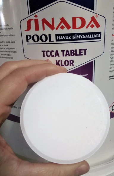 Sinada %90 Tablet Klor 10 kg - %90 Chlorine Tablets-ToptancıyızBiz - Resim 2
