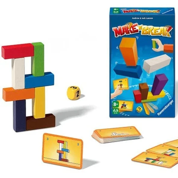 248131 Ravensburger - Maken Break - Seyahat Boy Kutu Oyunu - 1