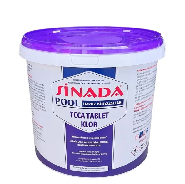 Sinada %90 Tablet Klor 10 kg - %90 Chlorine Tablets-ToptancıyızBiz ürün görseli