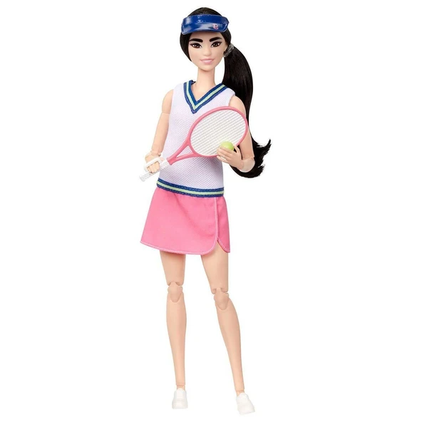 HKT73 Barbie Sporcu Bebekler - Tenisçi - 2