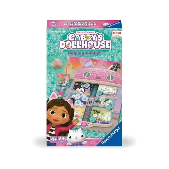 248100 Ravensburger - Gabbys Dollhouse - Seyahat Boy Kutu Oyunu - 3