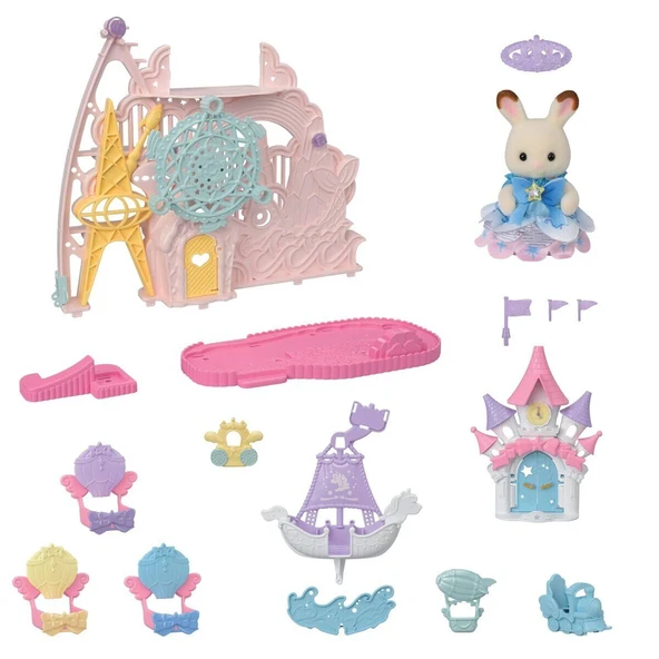 5841 Sylvanian Families Bebek Masal Eğlence Parkı +3 yaş - Resim 3