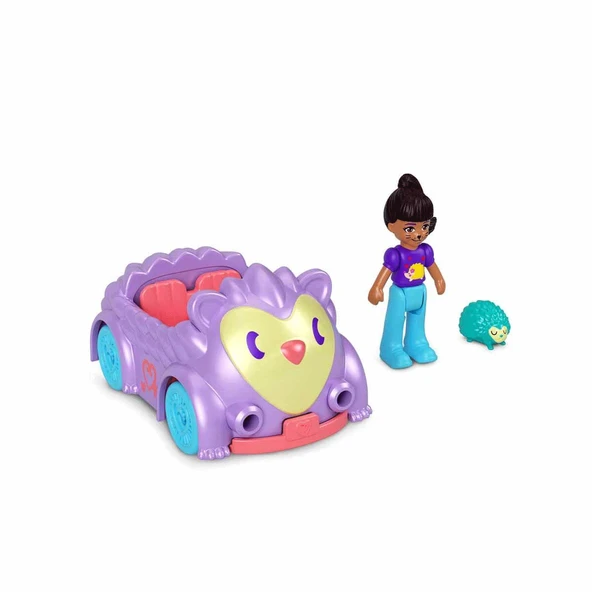 HKV55 Polly Pocketın Muhteşem Araçları Oyun Setleri - Resim 7