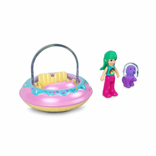 HKV55 Polly Pocketın Muhteşem Araçları Oyun Setleri - Resim 8