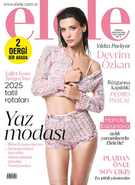 Elele Dergi Temmuz-Ağustos 2025 ürün görseli