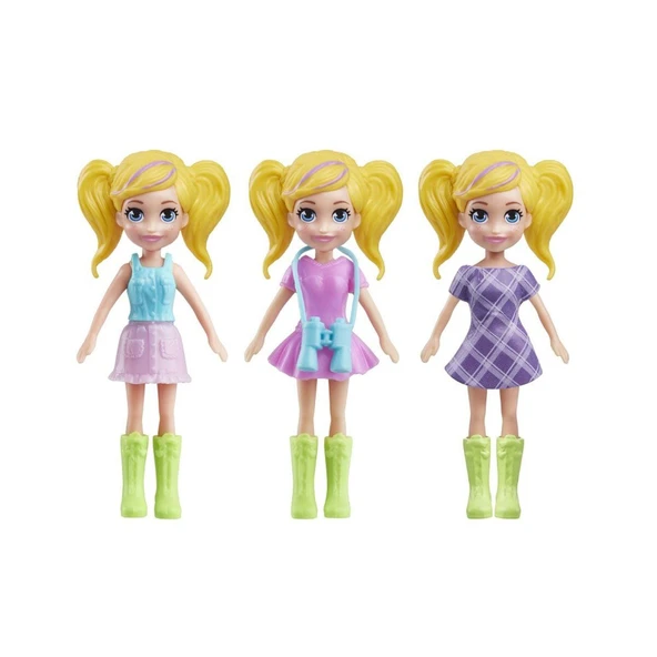 JCC32 Polly Pocket Eğlenceli Karavan Oyun Seti - 6