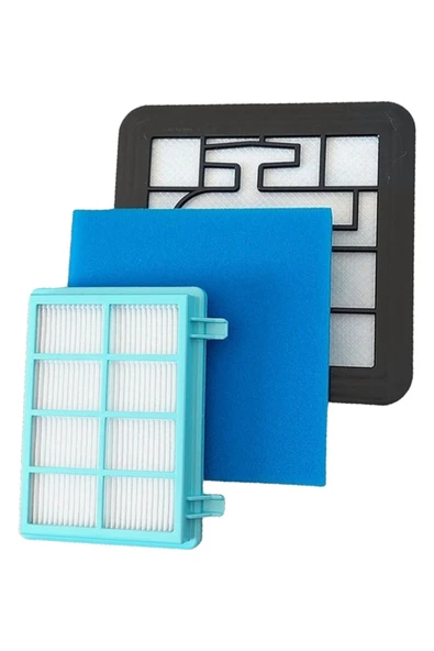 Uyumlu Philips Fc 9332/07 Alternatif Hortum Takımı Başlık Boru Hepa Filtre 6'lı - Resim 6