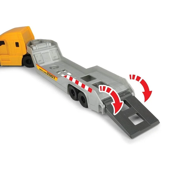 203725005 Dickie Toys, Volvo Yükleyici Kepçe ve Volvo Damperli Kamyon - 2