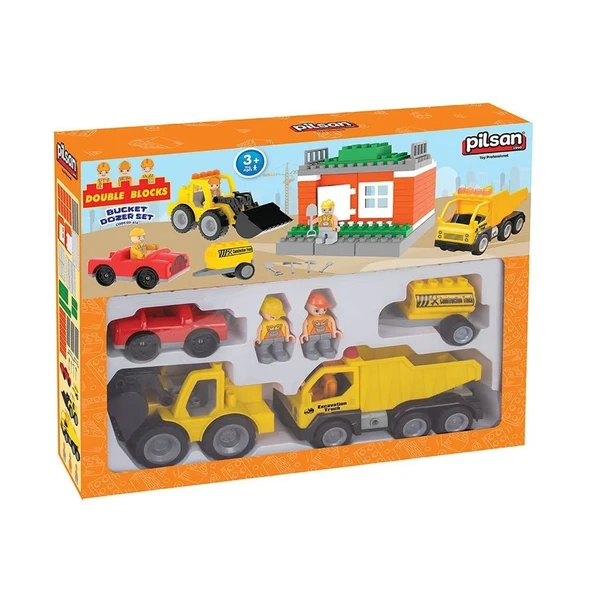 03 614 Pilsan Double Bloklar Kepçeli Dozer ürün görseli