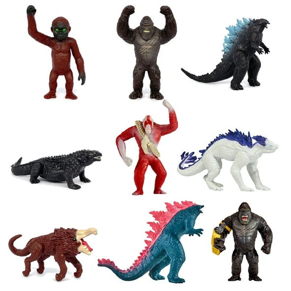 MN313000 Godzilla vs. Kong Mini Figür 5 cm - 35760 - Resim 6