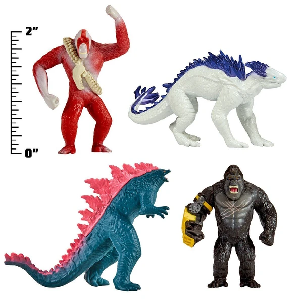 MN313000 Godzilla vs. Kong Mini Figür 5 cm - 35760 - Resim 7