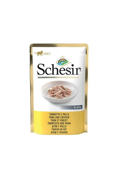 Pouch Ton Balıklı Ve Tavuklu Kedi Konservesi 85 gr