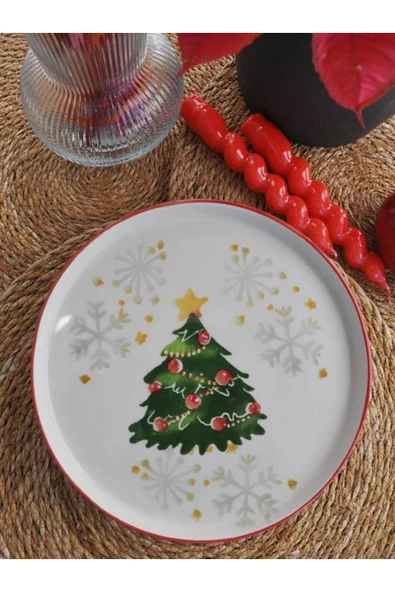 Çam Ağacı Kek Standı- 20 cm. - 2