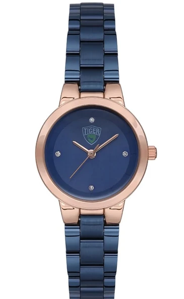 TI-519C TIGER ÇELİK KADIN SAATİ - Resim 2