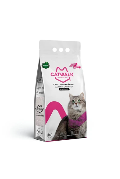 Bebek Pudralı Kedi Kumu , Ince Taneli Kedi Kumu 10 Lt