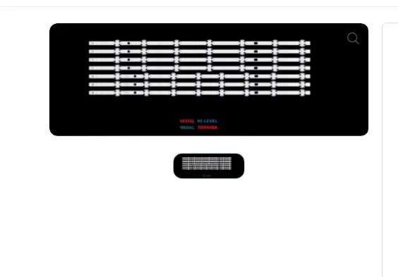 VESTEL 55UB8600, 55UD8800, 55UA8300, 55UB8350, 55UB6300, 55UD8900, 55UD8350, 55UHD292P, 55UHL600, 55UHL900SM, 55UHL700, 55TU5020, 55TU6020 LED BAR