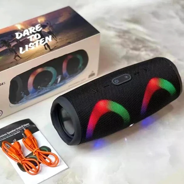TT Charce5 RGB Aydınlatmalı Bluetooth Hoparlör USB/TF Kart