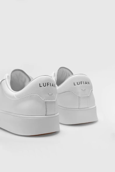 Lufian Anton Erkek Hakiki Deri Sneaker Beyaz 111230254 - 4