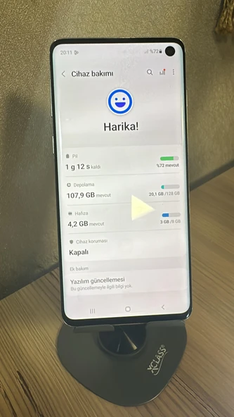 SAMSUNG GALAXY S10 128 GB 1 YIL GARANTİLİ ADINIZA FATURALI - 4