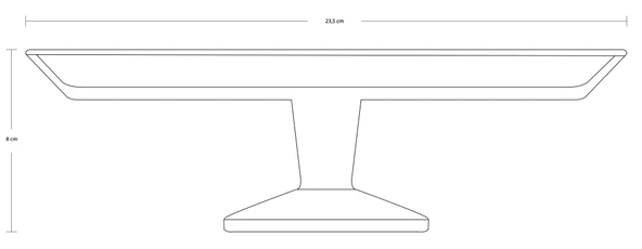Paşabahçe Madlen Ayaklı Servis Tabağı 950007 - 5