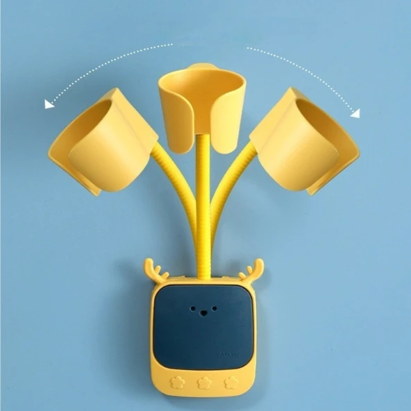 Periboia Geyik Figürlü Fön Makinesi Askı Aparatı - 3