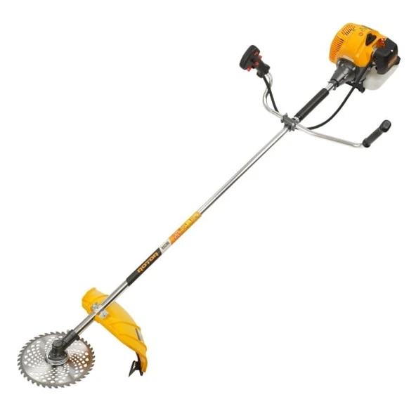 Benzinli tırpan ROTOR BC520A Benzinli Ot Çalı Çim Biçme Makinası Yan Tırpan - Resim 5