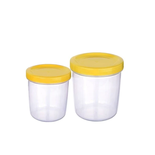 İçiçe Geçen 2 li saklama kabı (250ve 400ml)