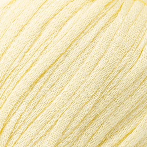 La Mia Fettucia Toz Sarı El Örgü İpi - L028 - 33878 - Resim 2