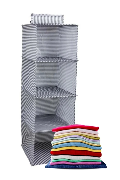 4 Gözlü Dolap Organizer Zebra Model - 7