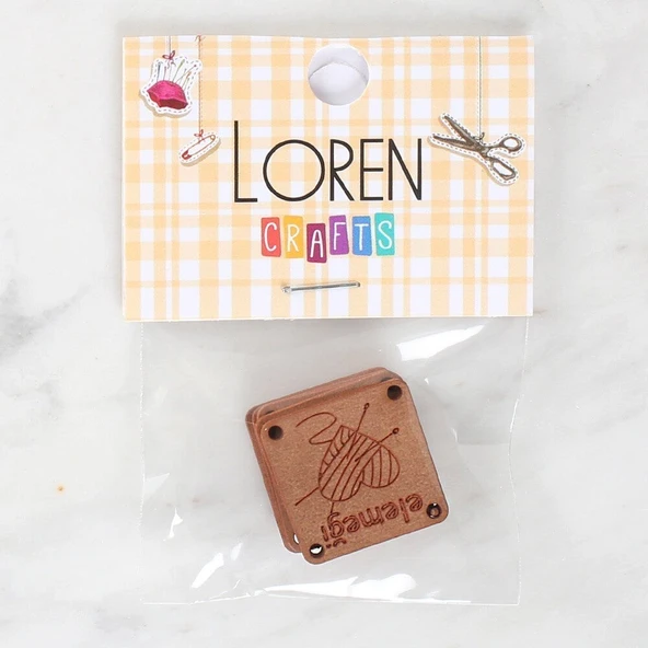 Loren Crafts Elemeği Deri Arma 5 Adet - 1571 - Resim 2