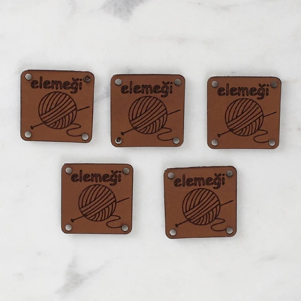 Loren Crafts Elemeği Deri Arma 5 Adet  - 1585 ürün görseli 1