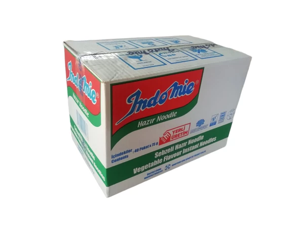 İndomie Sebze Aromalı Hazır Noodle 75g 40 adet - 2
