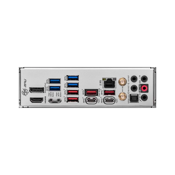 MSI MPG Z790 EDGE WIFI DDR4 SOKET 1700 DDR4 5333MHZ(OC) 5XM.2 USB3.2 HDMI DP 1x2.5G LAN WI-FI 6E ATX ANAKART - 5