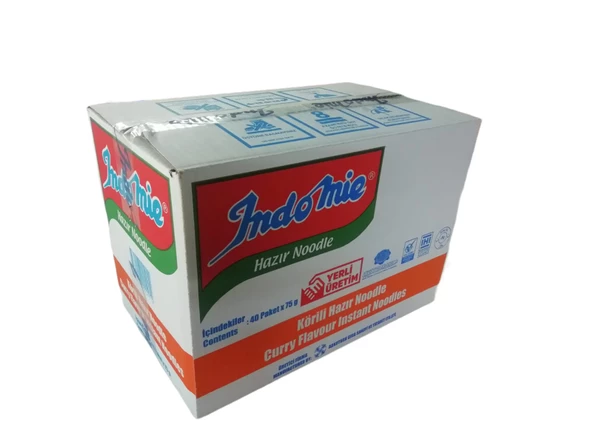 İndomie Köri Aromalı Hazır Noodle 75g 40 adet - 2