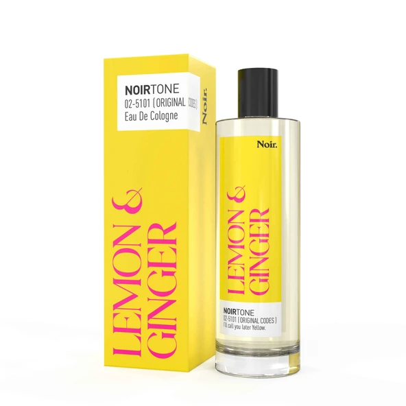Noirtone Kolonya Lemon&Ginger Cam Sprey 100 ML
