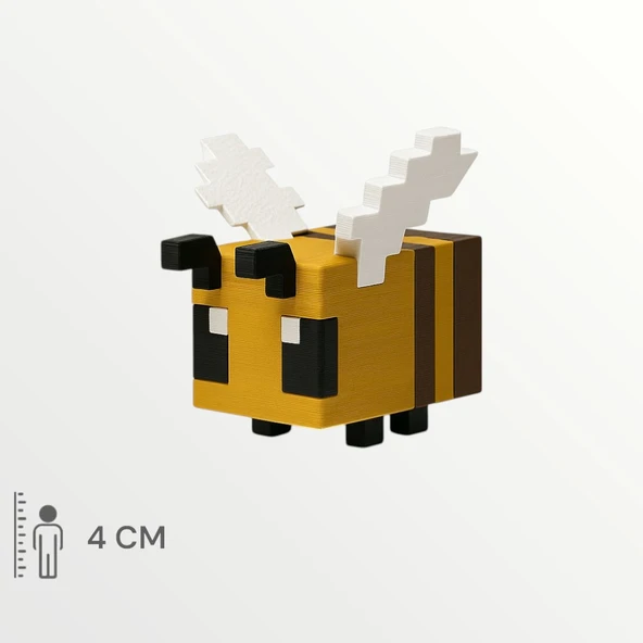 Minecraft Çiftlik Set Steve Alex Köylü Arı Tavuk Koyun İnek Keçi At - 7