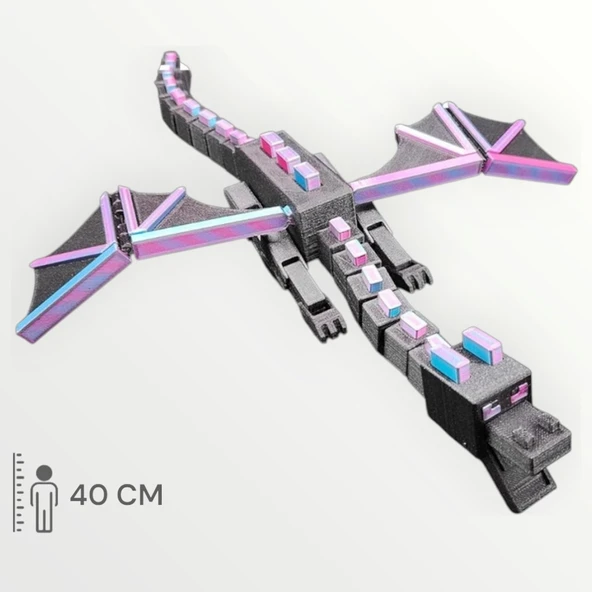 Minecraft End Seti Enderman Steve Alex ve Ender Dragon - 5