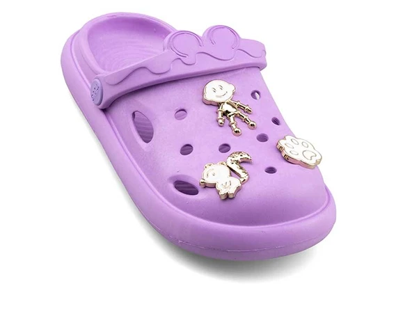 Twingo Çocuk Crocs Taşlı Bahçe Plaj Sahil Banyo Terlik 202 - 5