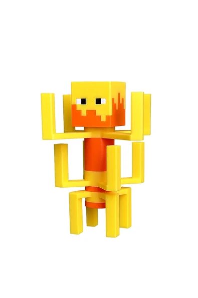 Minecraft Efsanevi Dörtlü Seti Blaze Warden Strider Golem - Resim 5
